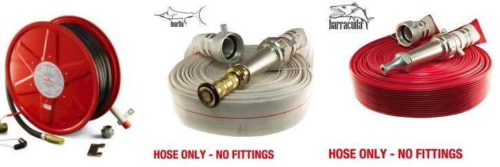 Fire Hose Reel and Lay Flat Hoses