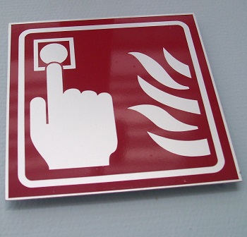 International Sign for Fire Safety Slovenia