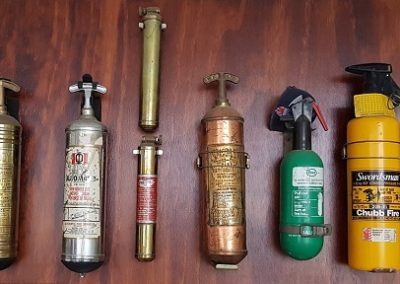 Fire extinguishers of the past